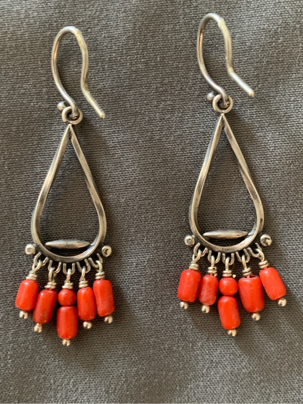 Chan Luu Coral Chandelier Earrings
